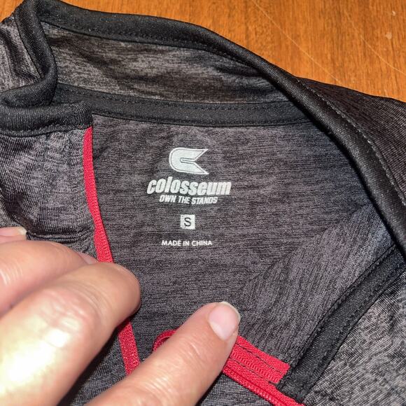 Iowa State Cyclones Jacket Mens Small Gray Performance 1/4 Quarter Zip NCAA - Picture 3 of 5